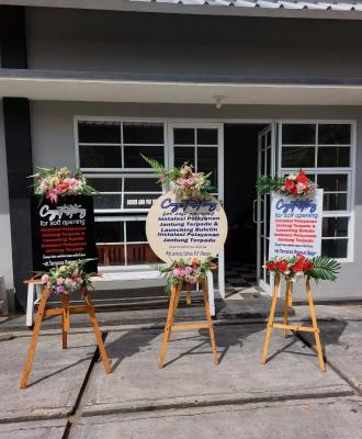 TOKO SANGGAR FLORIST KARANGAN FLOWER RANGKAIAN PAPAN BUNGA UCAPAN TERDEKAT.